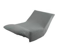 ZRCYXDW Extensible Housse De Canapé, 1 Place Housse De Clic Clac Carreaux avec Fond Élastique Lavable Housse De Canapé sans Accoudoirs pour Chambre Décor-Gris foncé-1 Place