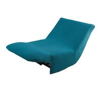ZRCYXDW Extensible Housse De Canapé, 1 Place Housse De Clic Clac Carreaux avec Fond Élastique Lavable Housse De Canapé sans Accoudoirs pour Chambre Décor-Sarcelle-1 Place