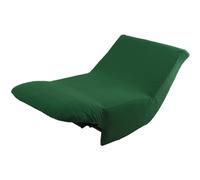 ZRCYXDW Extensible Housse De Canapé, 1 Place Housse De Clic Clac Carreaux avec Fond Élastique Lavable Housse De Canapé sans Accoudoirs pour Chambre Décor-Vert foncé-1 Place