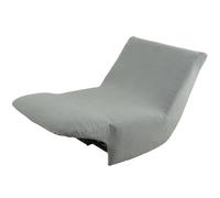 ZRCYXDW Extensible Housse De Canapé, 1 Place Housse De Clic Clac Carreaux avec Fond Élastique Lavable Housse De Canapé sans Accoudoirs pour Chambre Décor-Gris Clair-1 Place