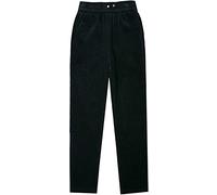 ZRDSZWZ Fiable Pantalon de jogging confortable en velours côtelé pour femme Taille élastique Taille 32 Noir