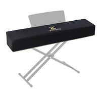 Zreephy - Housse de clavier de piano anti-poussière avec ouverture pour pupitre de design zippé, compatible avec les claviers numériques à 88 touches Yamaha P225 P223 P145 P143, claviers électroniques