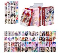 ZRHMCJEN 124Pcs En- Sk Ive Gidle Twice 60Pcs Photocards Greeting Cards Collectmini Card Postcard And 64Pcs Stickers/Twice