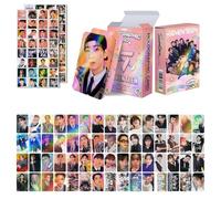 ZRHMCJEN 124Pcs En- Sk Ive Gidle Twice 60Pcs Photocards Greeting Cards Collectmini Card Postcard And 64Pcs Stickers/Seventeen