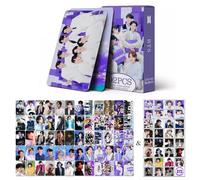 ZRHMCJEN 60Pcs Photocards Greeting Cards Collectmini Card Postcard Lomo Cards And 32Pcs Stickers/10Th Festa