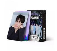 ZRHMCJEN 60Pcs Photocards Greeting Cards Collectmini Card Postcard Lomo Cards And 32Pcs Stickers/B-T-S
