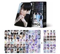 ZRHMCJEN 60Pcs Photocards Greeting Cards Collectmini Card Postcard Lomo Cards And 32Pcs Stickers/B.T.-S