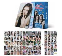 ZRHMCJEN 92Pcs New-Jeans 60Pcs Greetings Mini Cards Photo Cards Kpop Postcards And 32 Stickers Minji Hanni Danielle Haerin Hyein/D