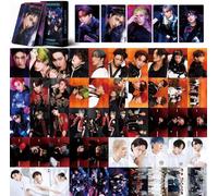 ZRHMCJEN Ateez 55 X Photocards Ateez The World Ep.Fin : Will New Album Ateez Photocards Postcards Cards Pfor Fans