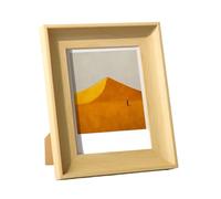 ZRHWSPD Cadre Cadre Photo artistique multi-taille, 1 pièce, rétro, tenture murale, large bordure, cadre Photo en résine for poste de Table de mariage(Yuanmuse,6 inch-10.2x15.2cm)