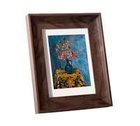 ZRHWSPD Cadre Cadre Photo artistique multi-taille, 1 pièce, rétro, tenture murale, large bordure, cadre Photo en résine for poste de Table de mariage(Shenmuse,10 inch-20.3x25.4cm)