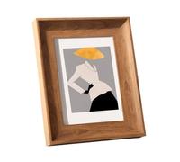 ZRHWSPD Cadre Cadre Photo artistique multi-taille, 1 pièce, rétro, tenture murale, large bordure, cadre Photo en résine for poste de Table de mariage(Youmuse,7 inch-12.7x17.8cm)