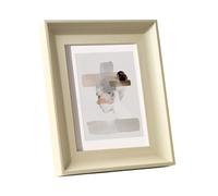 ZRHWSPD Cadre Cadre Photo artistique multi-taille, 1 pièce, rétro, tenture murale, large bordure, cadre Photo en résine for poste de Table de mariage(Baimuse,6 inch-10.2x15.2cm)