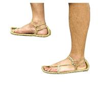 ZRHWSPD Chaussons de Paille Shoes Straw Sandals Vintage Hand Made Hemp Rope Outfit(Color3,40)