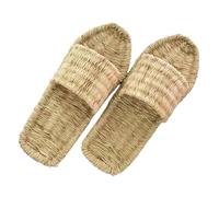ZRHWSPD Chaussons de Paille Shoes Straw Sandals Vintage Hand Made Hemp Rope Outfit(Color9,36)