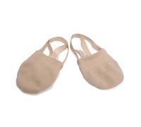 ZRHWSPD Half Sole Dance Shoes Chaussures de Gymnastique Rythmique élastiques à Demi-Paume for Femmes, Chaussures Ballet Demi-Semelle, Danse Bout Ouvert for Filles(Skin,36-37)