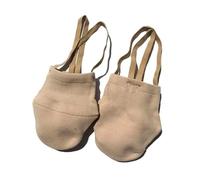 ZRHWSPD Half Sole Dance Shoes Demi-Chaussettes de Gymnastique Rythmique, Chaussures Danse, Artistique, Semelles compétition, protègent Les Pieds, élastiques(1 Pairs,XS)