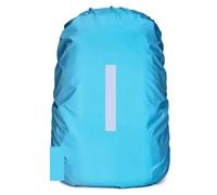 ZRHWSPD Housse Sac Impermeable 30-40L Hiking Backpack Rain Cover with Reflective Strip Mountain Climbing Dust Waterproof Outdoor Bags Covers(Lake Blue)