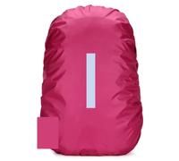 ZRHWSPD Housse Sac Impermeable 30-40L Hiking Backpack Rain Cover with Reflective Strip Mountain Climbing Dust Waterproof Outdoor Bags Covers(Rose Red)
