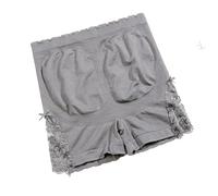 ZRHWSPD Panty Anti Frottement Women Lace Shorts Under The Skirt Safety Pants Underwear Thigh High Short Pant(Gray)