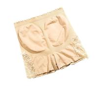 ZRHWSPD Panty Anti Frottement Women Lace Shorts Under The Skirt Safety Pants Underwear Thigh High Short Pant(Beige)