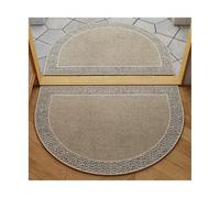 ZRHWSPD Tapis Entree Tapis de Sol Semi-Circulaire en Velours for entrée, Porte et décoration intérieure imperméable(QR No Crease 2,80X120CM(2.6X3.9FT)