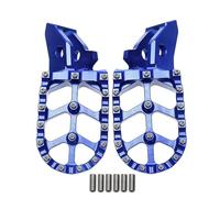 ZRHYRG Repose-Pieds Pliables,Pédales Convient pour pédale de Repose-Pieds Ultra Bee Surron, Repose-Pieds, Repose-Pieds, Accessoires de Moto pour véhicule électrique Tout-Terrain(Blue)