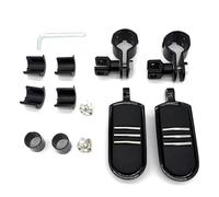 ZRHYRG Repose-Pieds Pliables,Pédales Repose-Pieds de Moto 1 1/4" 32 mm pour Harley Touring XL883/1200 X 48, Compatible avec Honda et Yamaha