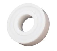 ZrO2 Roulement à billes en céramique de zircone 608-2RS - 8 x 22 x 7 mm - Pour températures élevées jusqu'à 105 °C - PTFE blanc