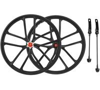 ZRQSMCX Groupe de Roues Roue de vélo de Montagne 20 Pouces à dégagement Rapide Moyeu intégré 7 8 9 10 Vitesses Boîte 2164 g