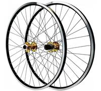 ZRQSMCX Paire de Roues 26/27,5/29 Pouces, Frein à Disque, Jantes à Double Usage, moyeux à roulements scellés, Support de Cassette 8/9/10/11/12 Vitesses, Paire de Roues QR (C 29 Pouces)