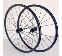 ZRQSMCX Vélo 27,5 26 Pouces Ensemble de Roues Frein à Disque Roue Libre filetée à dégagement Rapide Vélo de Montagne Roue Avant arrière Moyeux de roulement 7 8 9 Vitesses (Noir 26 Pouces)