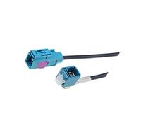 ZRS-FAKRA.F/F90.06 Rallonge d'antenne Fakra socle,Fakra socket angulaire 6m 4CA
