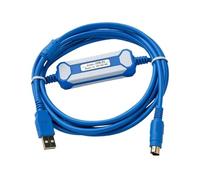 ZRSHCXWS Adaptateur USB-XC USB vers RS232 for câble de programmation XC XC1 XC2 XC3 XC5(Goldplated-Blue)
