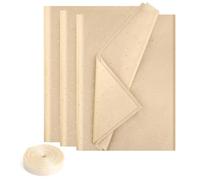 ZRUEWOT Lot de 30 feuilles de papier de soie avec un rouleau de ruban de satin, 50 x 70 cm, papier à paillettes, papier cadeau d'anniversaire, convient pour les bouquets, les emballages cadeaux, faits