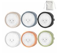 ZRUEWOT Lot de 6 cache-prises en silicone pour prise de type F - Anti-poussière - Décoratif - Convient pour le salon, la salle de bain, la cuisine et la chambre à coucher
