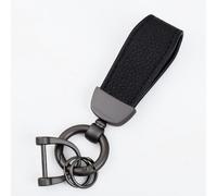 ZRVXTISX Porte-clés De Voiture pour DS 3 Crossback DS7 DS4 DS3 DS Spirit, Auto Porte Clés Esthétique Durable Porte-Clef Portable Multifonction Décorer Accessoires,Black