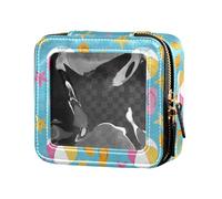 ZRWLUCKY Beauty Case Transparent Cosmetic Ball Summer Star Star Ball Ball Summer Star, Boule d'été et étoile