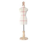 ZRY Mannequins Enfant Ajustable, Mini Femme Mannequin Buste de Couture Démontable, Tridimensionnel Présentoir de Vêtements, pour Enseignement Jouet, 3 Tailles (Size : A)