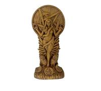 Zryachiy01 Statue de la déesse Gothique Lilith, Figurine de sorcière démoniaque Wiccan Ishtar Inanna, décoration d'autel Sombre for la Maison, Une bibliothèque ou Un Bureau