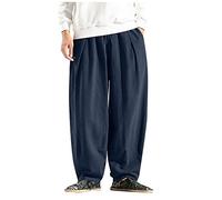 ZRYAZQ Pantalon Large Pantalon De Travail Homme Cargo Pantalon VTT Homme Pantalon Homme Grande Taille Elastique Pantalon De Travail Homme Noir Pantalon Blanc Pantalon De Sudation Pantalon Golf Homme