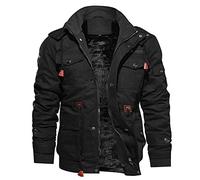 ZRYAZQ Veste Homme Casual Chic Veste Chauffante Homme Blouson Aviateur Homme Manteau Homme Hiver Blouson Homme Hiver Veste Polaire Homme Blouson Moto Homme Doudoune Homme Hiver Bombers Homme