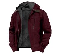 ZRYAZQ Veste Homme Interieur Polaire Blousons Extérieur Veste Chauffante Hoodie Sweat A Capuche Homme Casual Chic Manteau Hiver Chaud Épaisse Sweatshirt Parka Blouson Avec Poche IdéE Cadeau