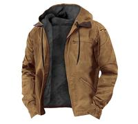 ZRYAZQ Veste Homme Interieur Polaire Blousons Homme Extérieur Veste Chauffante Homme Hoodie Sweat A Capuche Homme Casual Chic Manteau Homme Hiver Chaud Épaisse Sweatshirt Blouson Homme Avec Poche