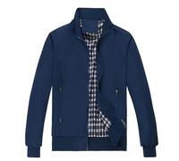 ZRYAZQ Veste Homme Mi Saison Blousons Homme Casual Chic Bombers Homme Avec Poche Zippé Blouson Homme Col Montant Coupe-Vent Léger Manteau Homme Hiver Automne Cargo Vêtements D'extérieur Aviateur