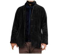 ZRYAZQ Veste Velours Cotele Homme Casual Chic Veste Homme Mi Saison Coupe Vent Homme Baggy Blousons Homme Affaires Costume Trench Coat Homme Blazer Cardigan Homme Bouton Parka Manteau Homme Hiver