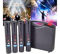 ZRZJBX Fontaine De Scène Portative, Feu d'artifice De Fontaine Froide Réutilisable Tireur De Système De Tir De Scène De Pyro Froid pour La Fête d'anniversaire De Mariage