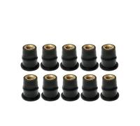 ZS Hardware 10/20/30 pièces M5/M6 accessoires d'écrou de puits en caoutchouc