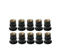 ZS Hardware 10/20/30 pièces M5/M6 accessoires d'écrou de puits en caoutchouc