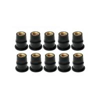 ZS Hardware 10/20/30 pièces M5/M6 accessoires d'écrou de puits en caoutchouc